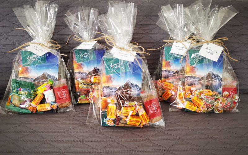 Pungulițe cu bomboane